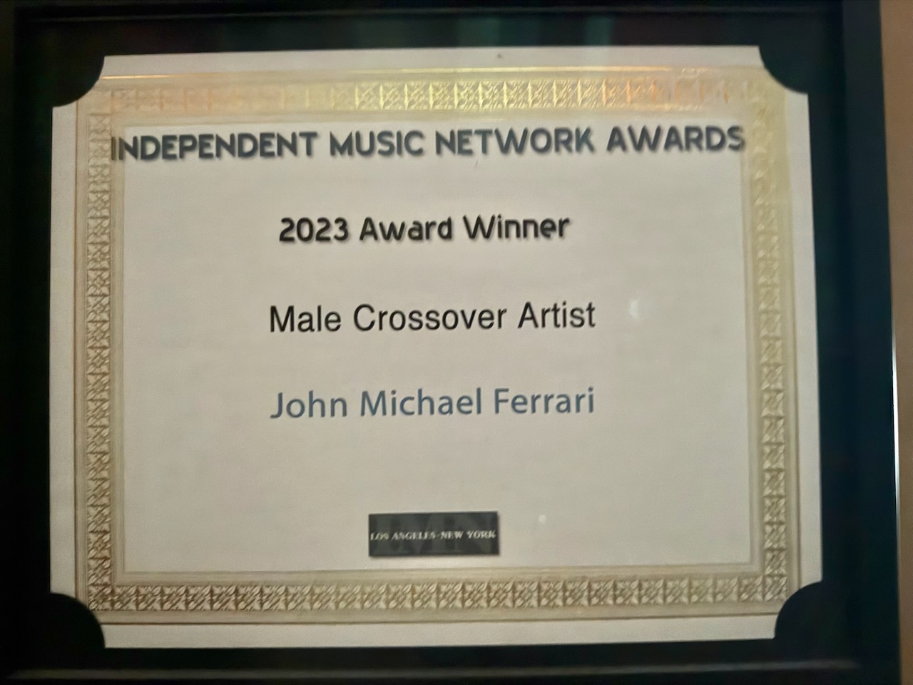 Crossover Artist of the Year