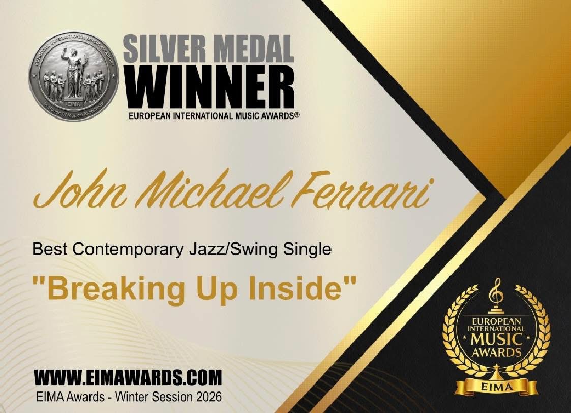 Best contemporary Jazz/ Swing Single. Breaking Up Inside.