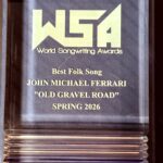 world song writing award best folk song old gravel road